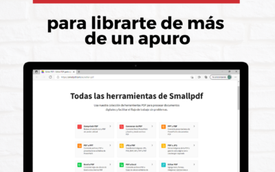 Trucos TIC para librarte de más de un apuro: Smallpdf