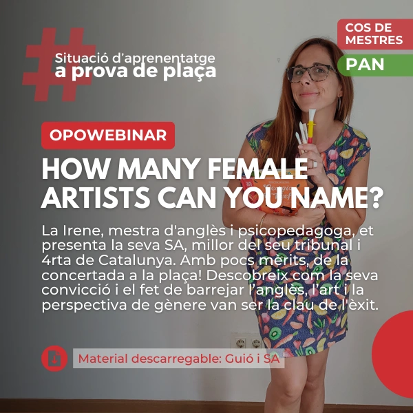 How many female artists can you name?