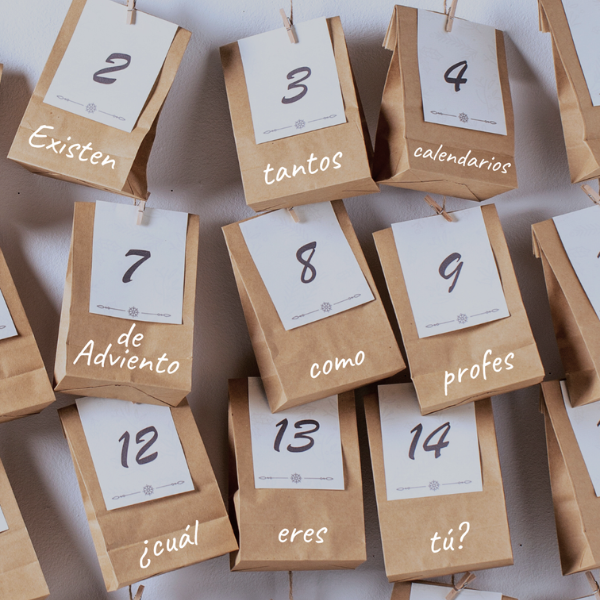 Existen tantos calendarios de Adviento como profes, ¿cuál eres tú?