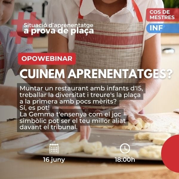 Cuinem aprenentatges?