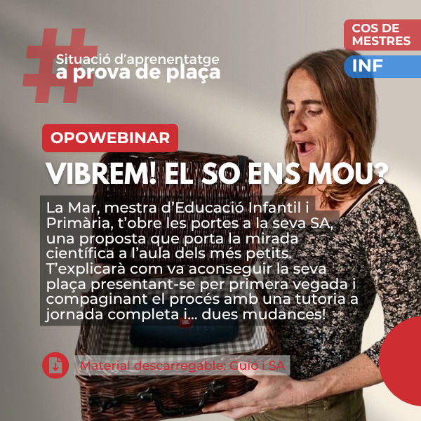 Vibrem! El so ens mou?